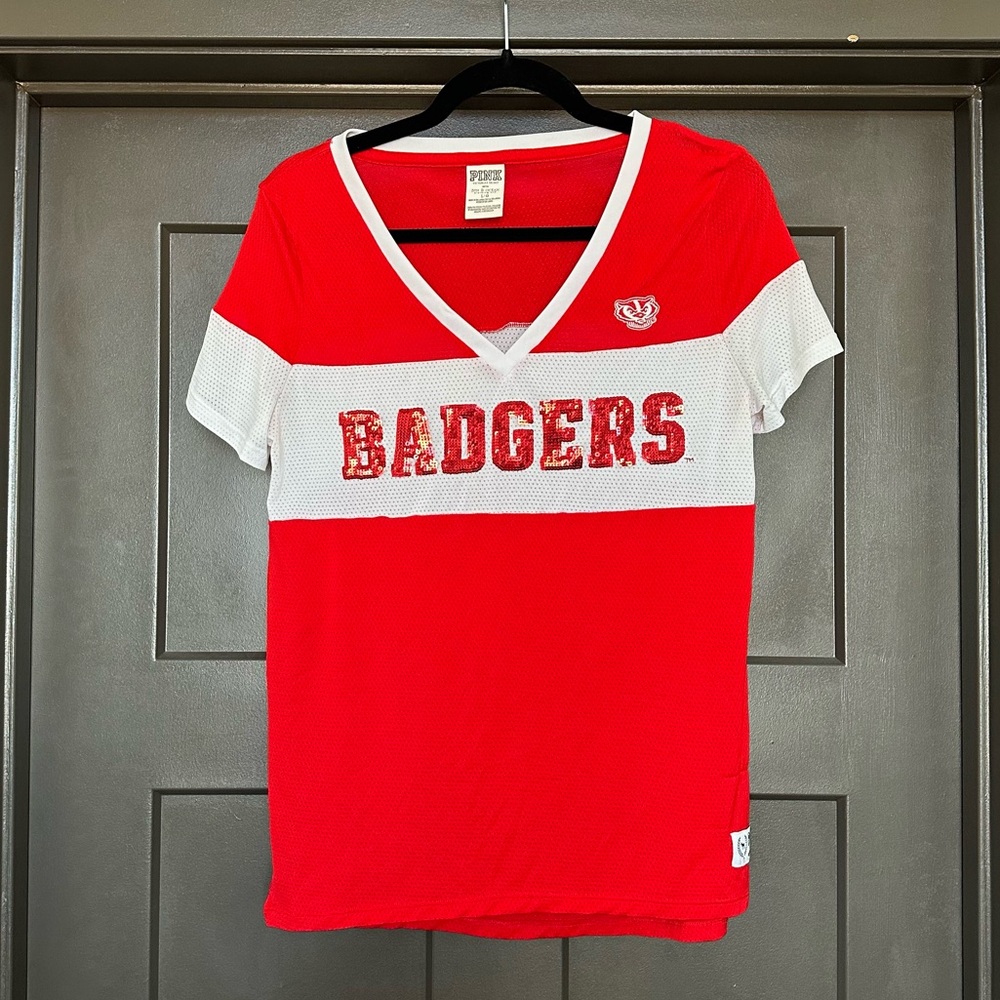 VS PINK | Wisconsin Badgers game day jersey